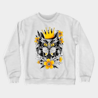 King of Purr Crewneck Sweatshirt